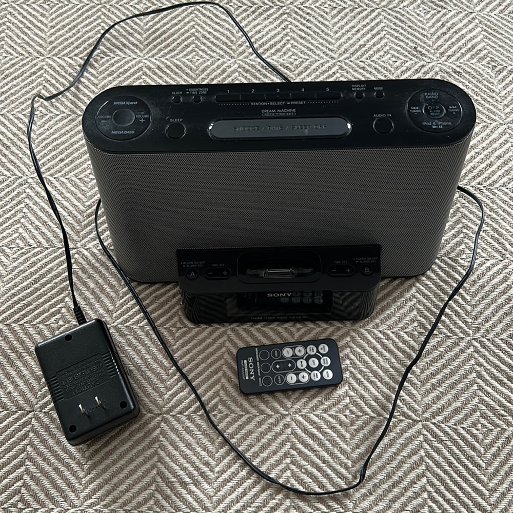 Sony alarm clock